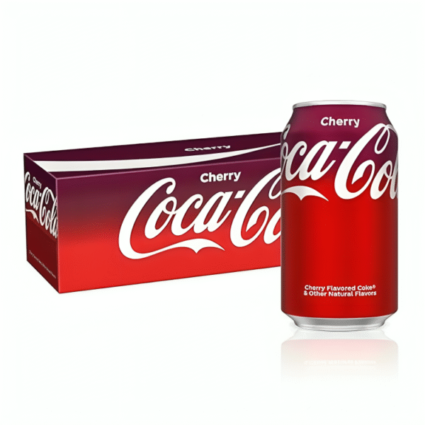 Cherry Coke Soda, 12 Fl Oz (pack of 12)