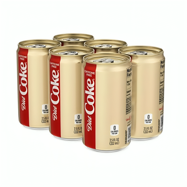 Caffeine Free Diet Coke, (6 Count of 7.5 Fl Oz Cans) 45 Fl Oz