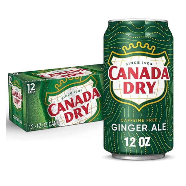 Canada Dry Ginger Ale Soda, 12 fl oz cans