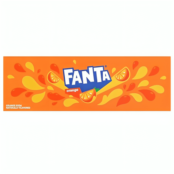 Fanta Orange, 12 fl oz, 12 Pack