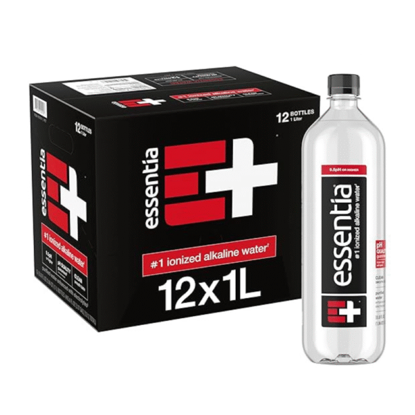 Essentia Water Bottled, Ionized Alkaline Water:99.9% Pure