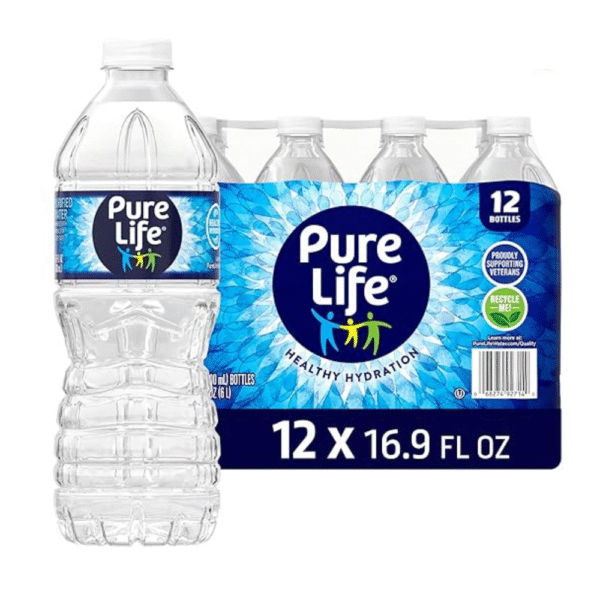 Pure Life Purified Water, 16.9 Fl Oz