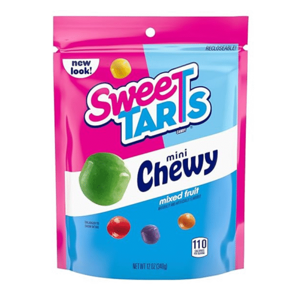 Mini Chewy, Candy, Mixed Fruit, 12 oz