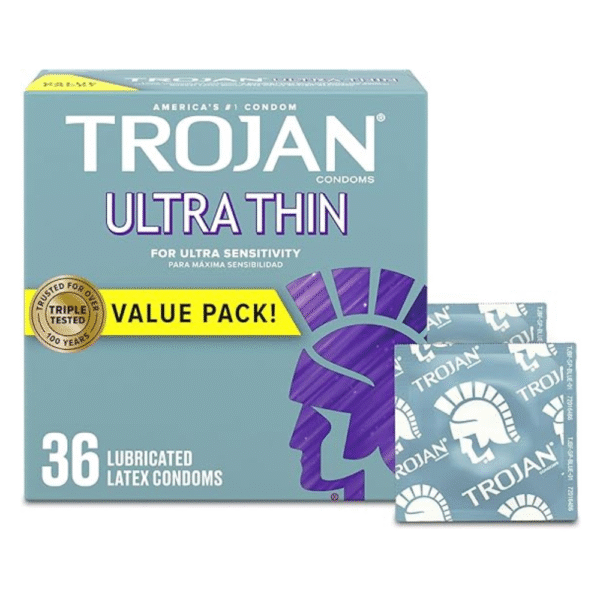 TROJAN Ultra Thin Condoms For Ultra Sensitivity