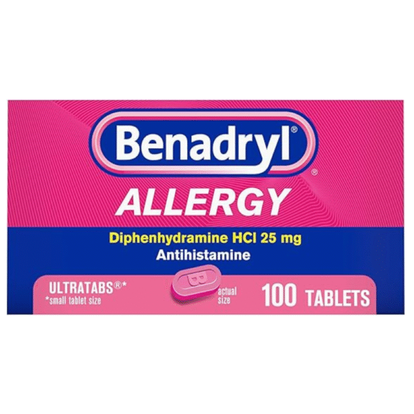 Benadryl Ultratabs Allergy Relief Medicine