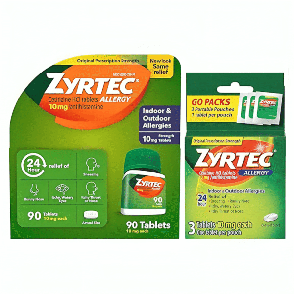 Zyrtec 24 Hour Allergy Relief Tablets