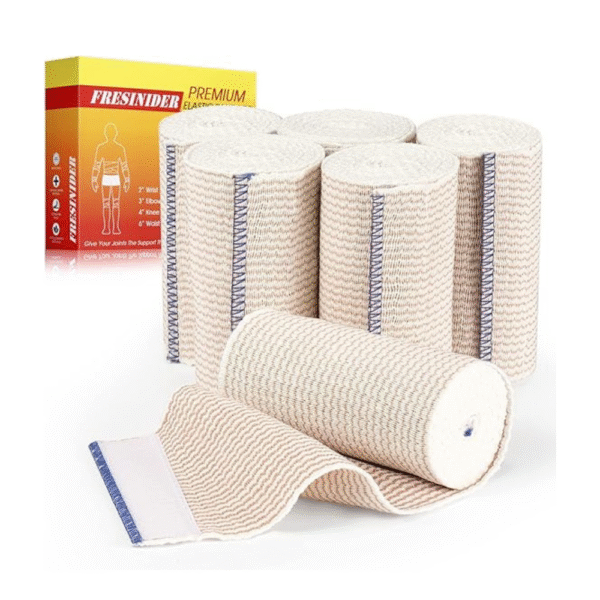 Premium Elastic Bandage Wrap, 6 Pack 4