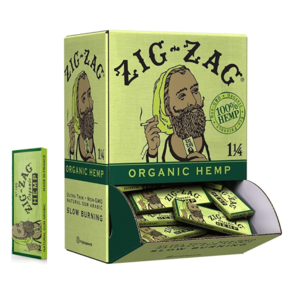 Zig Zag Hemp Rolling Papers 1¼ Size