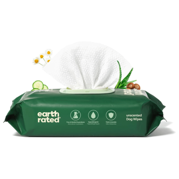 Earth Rated Pet Wipes for Dogs and Cats